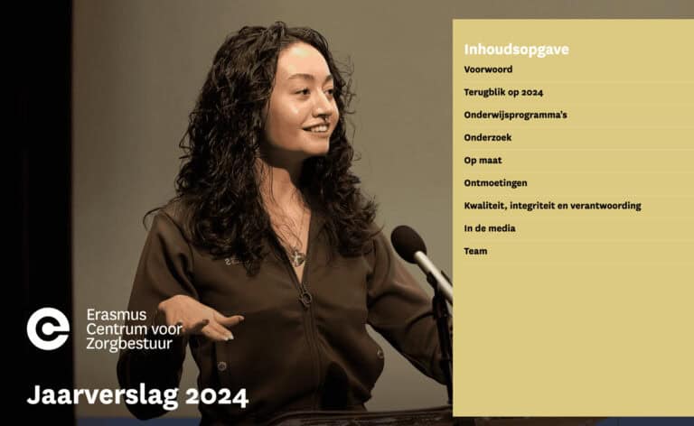 Publicatie jaarverslag 2024